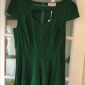 Emerald Green Party Dress